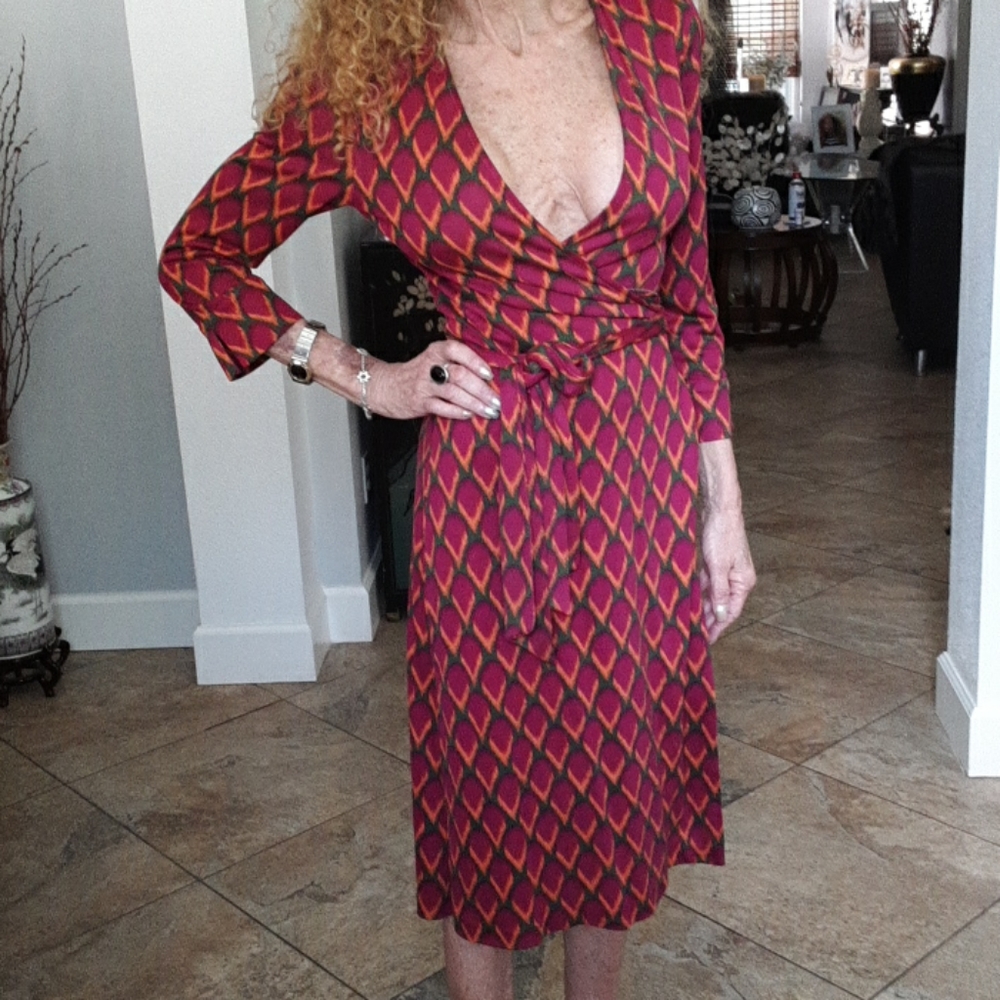 Diane Von Furstenberg silk dress